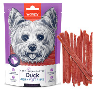 Wanpy Soft Duck Jerky Strips ВАНПІ ФІЛЕ КАЧКИ В’ЯЛЕНЕ СМУЖКИ ласощі для собак