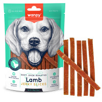 Wanpy Soft Lamb Jerky Slices ВАНПІ ФІЛЕ ЯГНЯ В’ЯЛЕНЕ СЛАЙСИ ласощі для собак